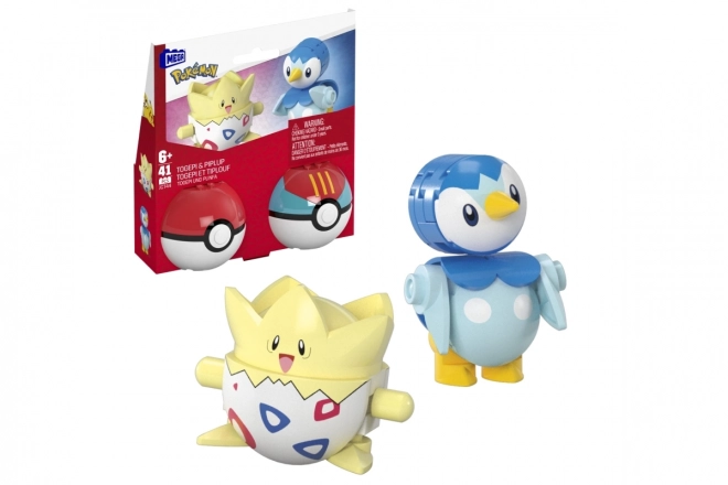 Mega Pokémon Pokéball - Piplup a Togepi