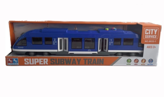 Interaktivní Metro se Světelnými Efekty