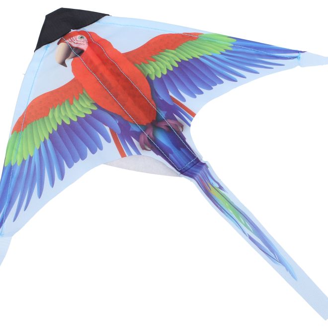 Létající vystřelovací drak Papoušek 38 cm