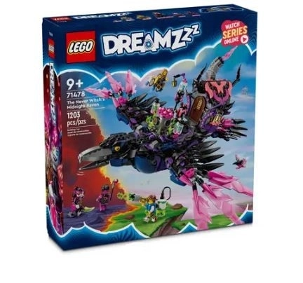 LEGO DREAMZzz 71478 Nikdyčarodějnice a její Půlnoční krkavec