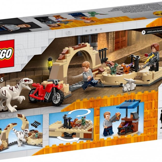 LEGO® Jurassic World 76945 Atrociraptor: honička na motorce