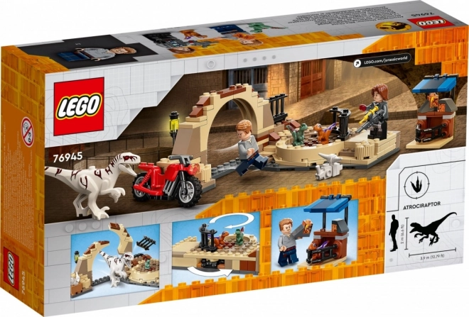 LEGO® Jurassic World 76945 Atrociraptor: honička na motorce
