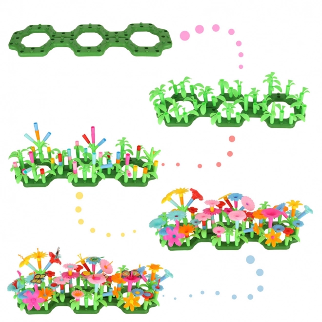 Kreativní stavebnice květinová zahrada