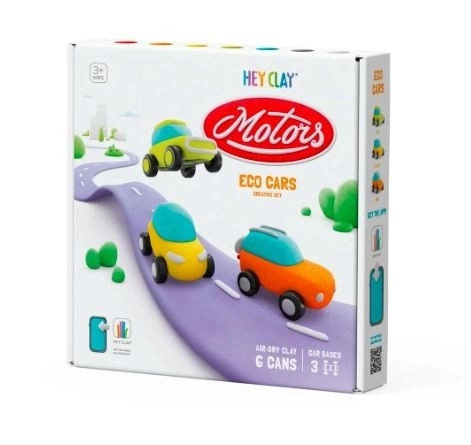 Hej Clay Plastic Mass Eco Cars