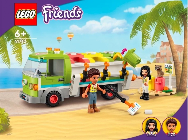 LEGO Friends 41712 Popelářský vůz