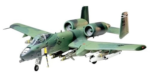 Plastikový model letadla A-10A