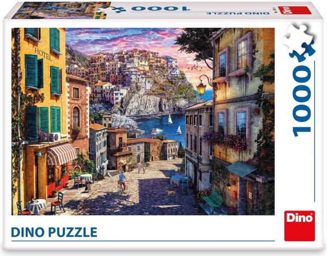 Pohádkové puzzle Itálie – pobřeží 1000 dílků