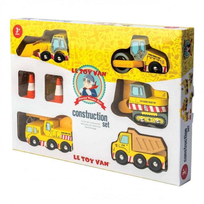 Le Toy Van Set stavebních strojů