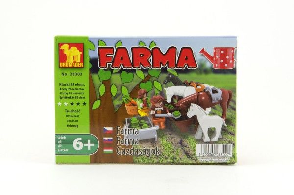 Stavebnice Dromader - Farma 89 ks