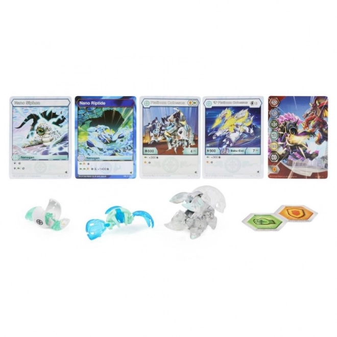 BAKUGAN TROJBALENÍ S TRUE METAL FIGURKOU S4