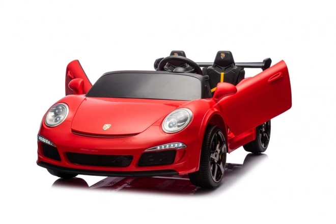 Auto na akumulátor červené 4x4