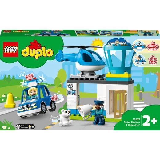 LEGO Duplo 10959 Policejní stanice a vrtulník