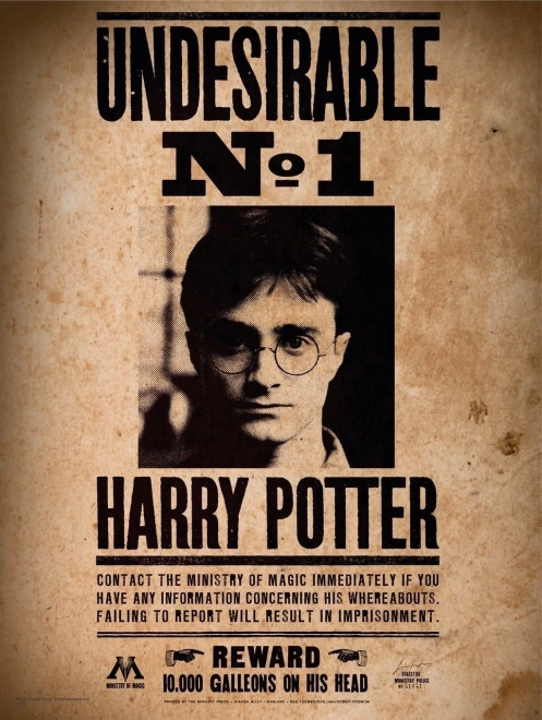 Mini puzzle Harry Potter 50 ks Plakát