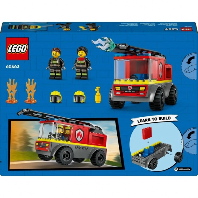 Lego City Hasičské auto s žebříkem