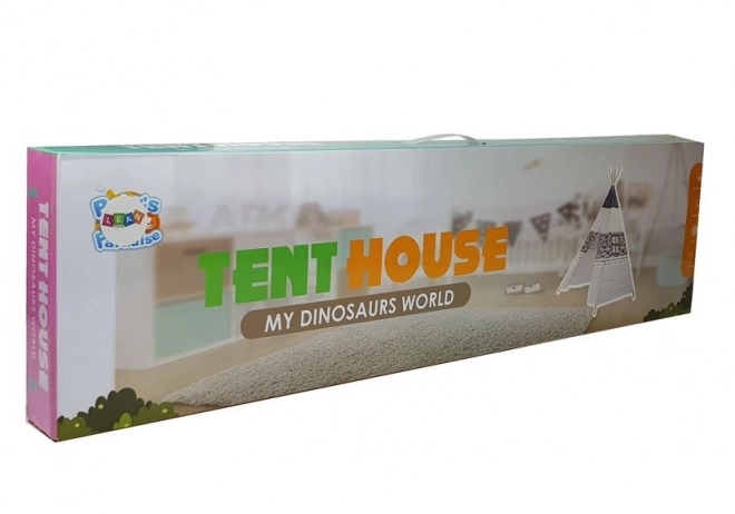 Indiánský stan Tipi Fun House Dinosauři Vodotěsný