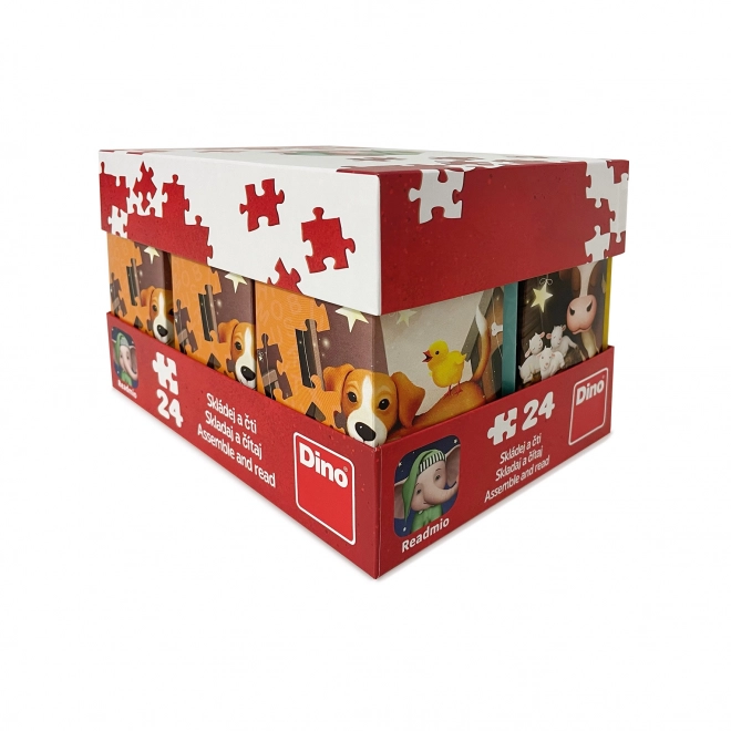 Dino Puzzle Sloník Mio 24 dílků