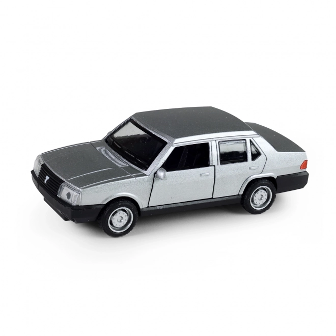 Retro kovové auto na setrvačník