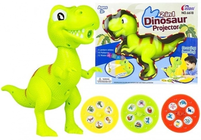 Projektor pro malování dinosaurů 2v1