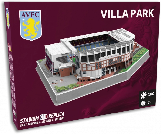 STADIUM 3D REPLICA 3D puzzle Stadion Villa Park - FC Aston Villa 100 dílků