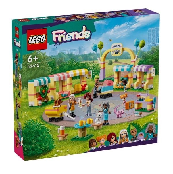 Bricks Friends 42615 Den adopce zvířat