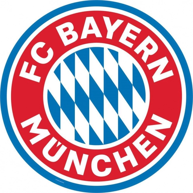 Kruhové puzzle logo FC Bayern