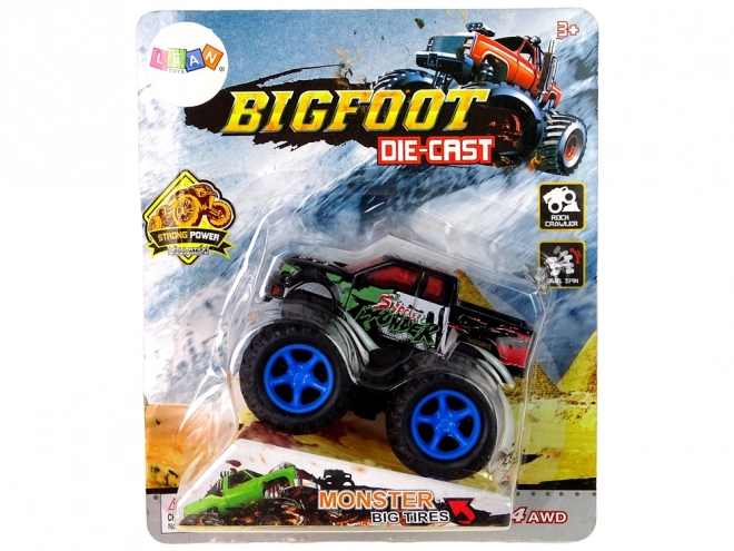 Monster Truck Big Foot gumové pneumatiky rampa