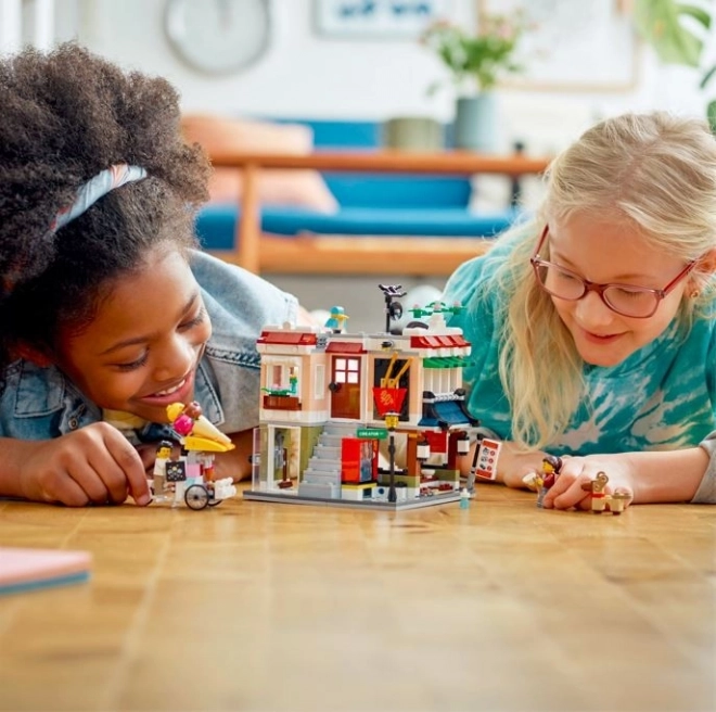 LEGO Creator 3v1 31131 Bistro s nudlemi v centru města