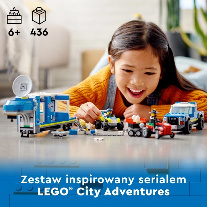 LEGO City 60315 Mobilní velitelský vůz policie