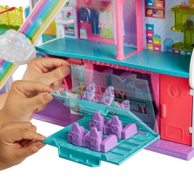 Polly Pocket duhové nákupní centrum