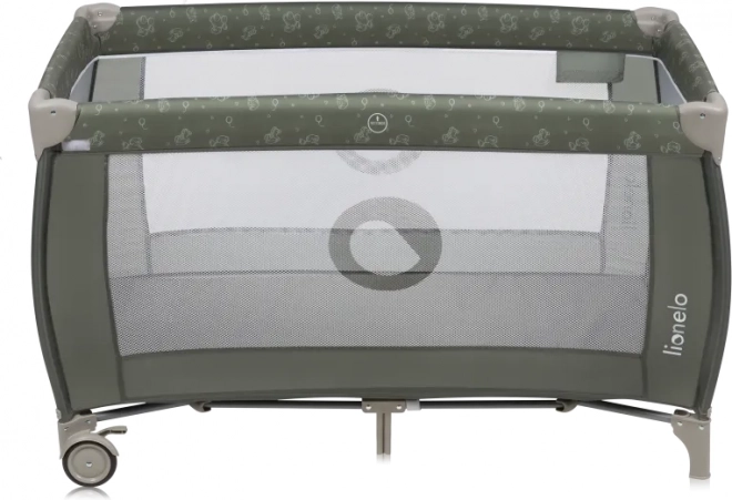 Cestovní postýlka Lionelo Sven Plus Beige Olive