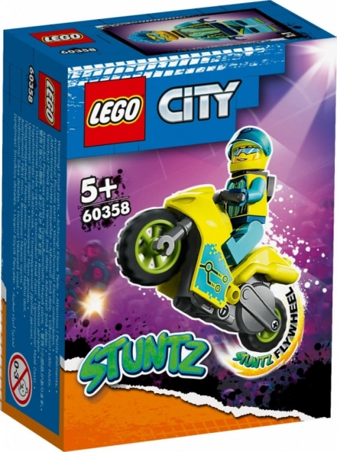 LEGO® City 60358 Kaskadérská kybermotorka