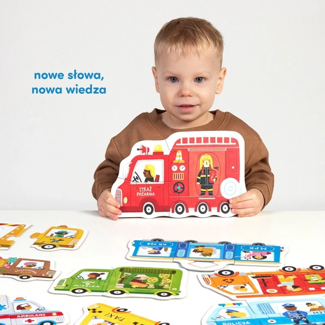 První puzzle - Vozidla