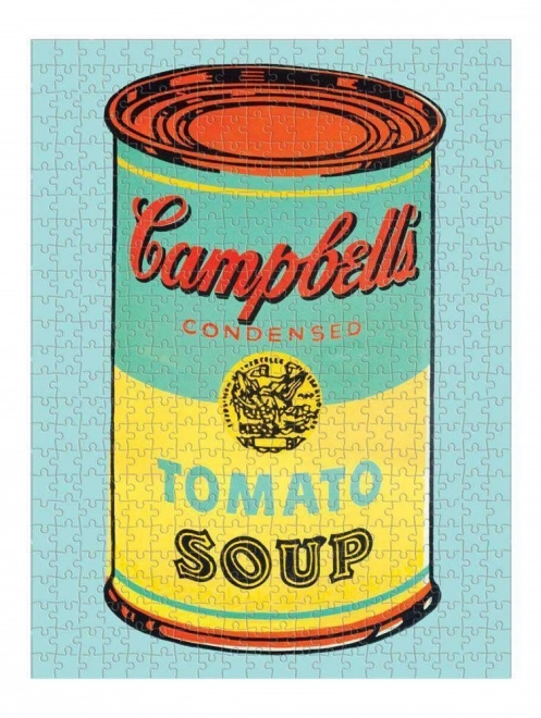 GALISON Oboustranné puzzle Andy Warhol Campbell's Soup Cans 500 dílků