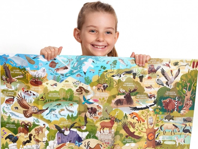 CzuCzu Dziké puzzle národních parků