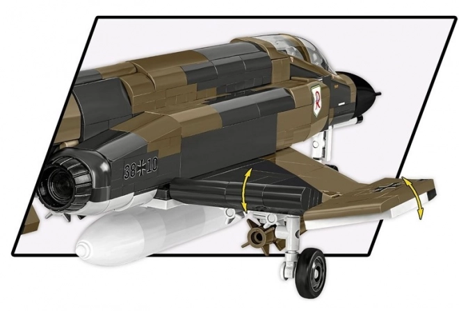 Stavebnice Luftwaffe Phantom II s 676 dílky