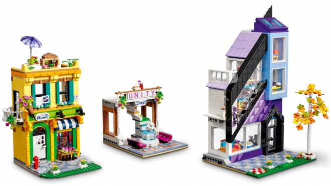 LEGO® Friends 41732 Květinářství a design studio v centru mě