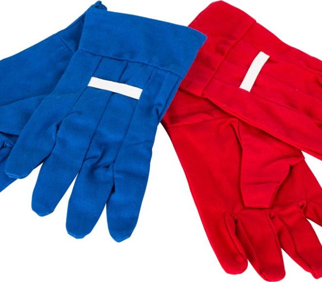 Dětské zahradní rukavice modré 1 pár