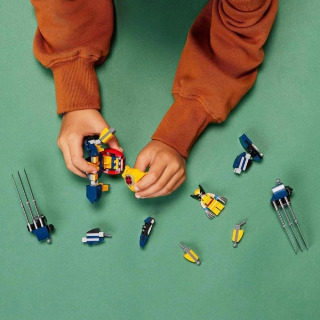 LEGO® Super Heroes 76202 Wolverinovo robotické brnění