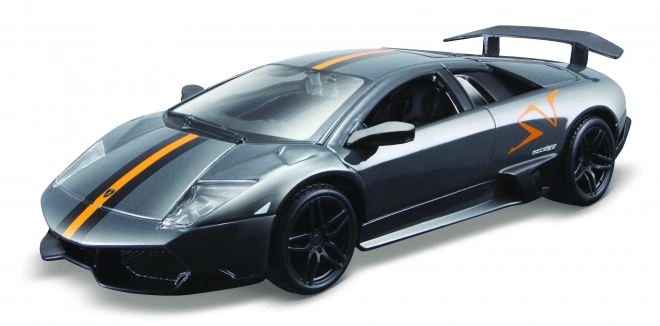 Model Lamborghini Murcielago LP 670-4 SV matně šedý 1:32