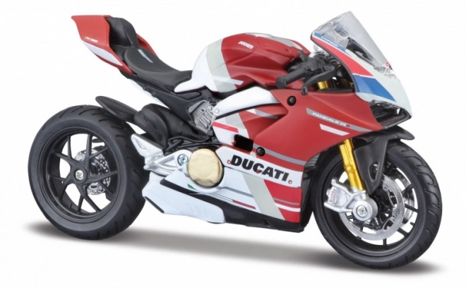 Kovový model motocyklu Ducati Pani gale V4 Corse 1/18 se stojanem