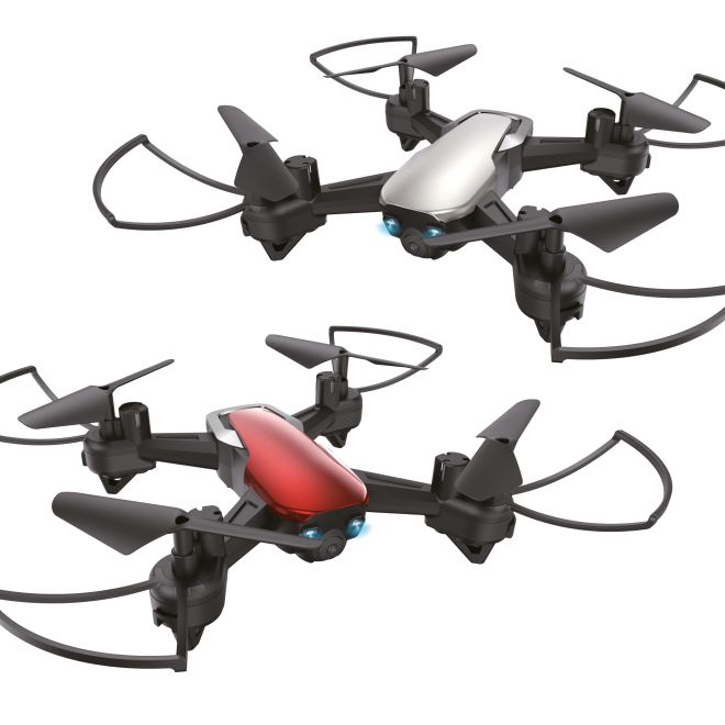 Bitva dronů RC na dálkové ovládání 17,5x17 cm