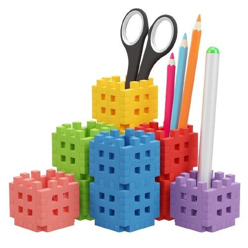 Mini vaflové stavební kostky - Toolbox 70 kusů