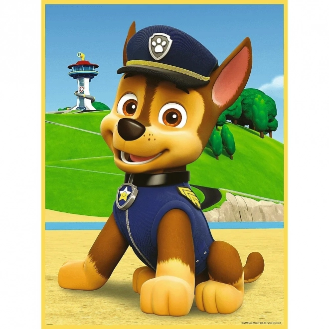 Baby MAXI 2x10 dílků puzzle Paw Patrol team