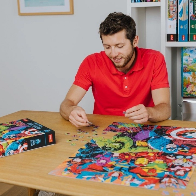 TREFL Puzzle Premium Plus Marvel: Hrdinové Marvelu 1000 dílků