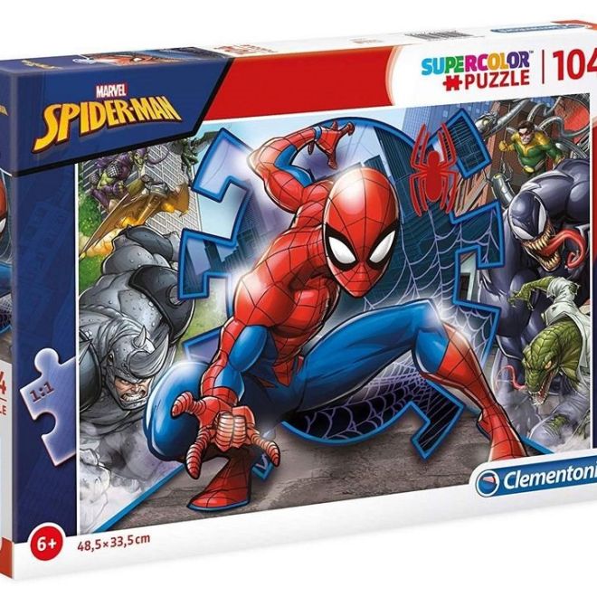 CLEMENTONI Puzzle Spiderman 104 dílků