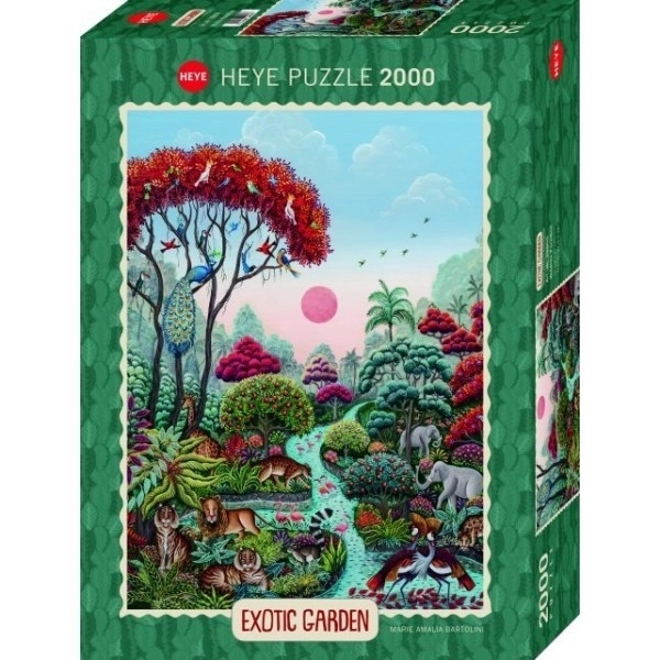 Puzzle 2000 prvků Ráj divoké přírody