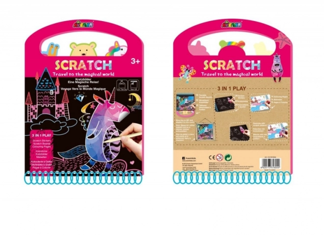 Scratch book - Cesta