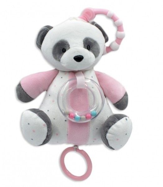 Hudební box Pink Panda 18 cm
