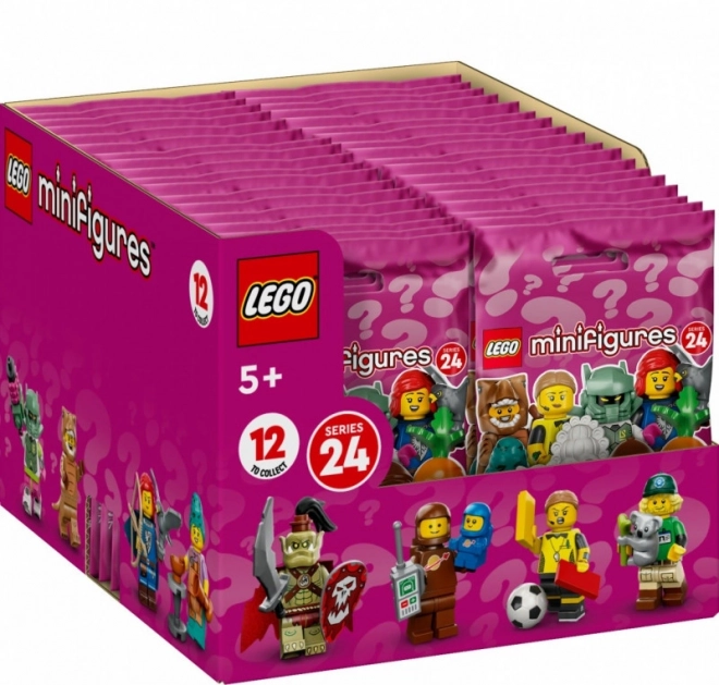 LEGO Minifigurky 71037 Série 24 - Vitrína 36 kusů