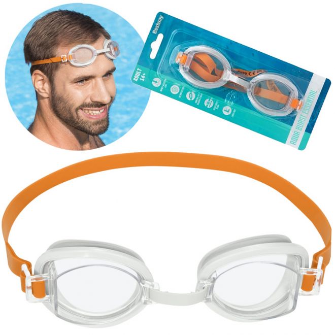 Plavecké brýle Bestway 14+ 21097 – bílá